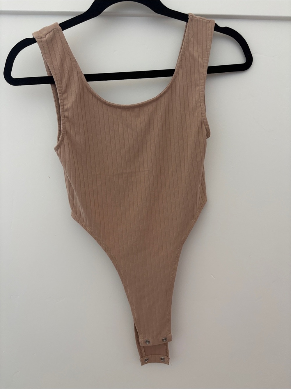 Ribbed One-Piece Bodysuit
